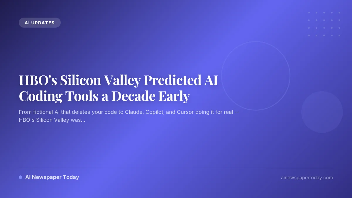 HBO's Silicon Valley Predicted AI Coding Tools a Decade Early